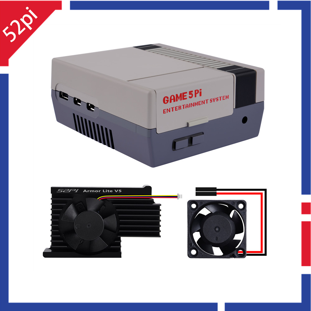 Argon One V3 M.2 Nvme Case - 52 Pi Raspberry Pi 5 Game