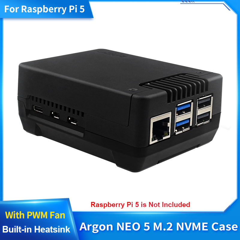Argon One V3 M.2 Nvme Case - Argon NEO 5 M.2 NVME PCIE-Gehäuse
