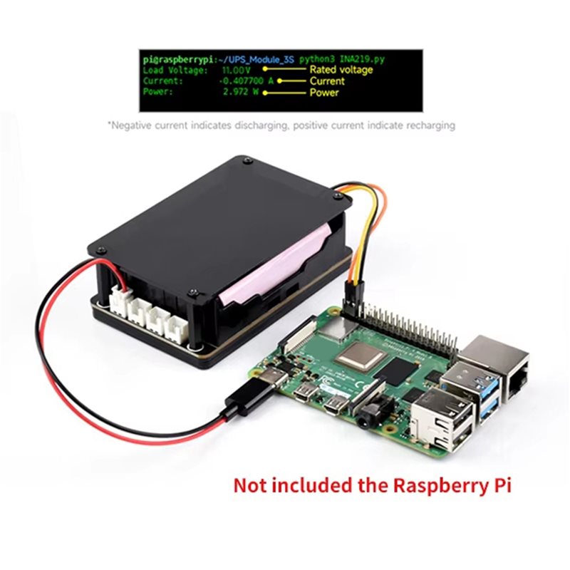 A96K-2X Für Raspberry Pi 5 UPS – Raspberry Pi Uninterrupted Power Supply Ups 18650 Bewertung und Preis
